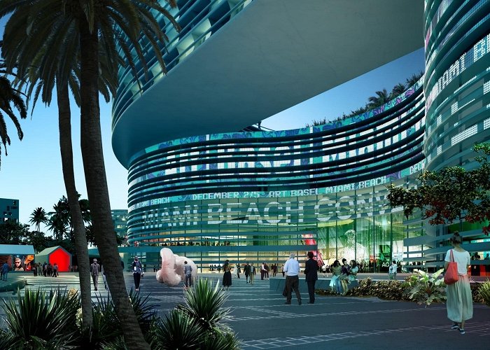 Miami Beach Convention Center Arquitectonica Takes Over Miami Beach Convention Center From OMA ... photo