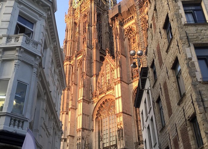 Cathedral of Our Lady Golden hour in Antwerp, Belgium. Cathedral of Our Lady : r/europe photo