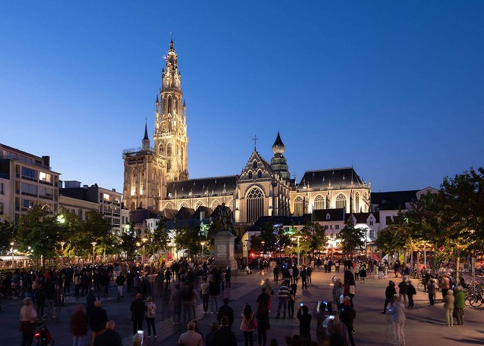 Cathedral of Our Lady Light to reveal majestic architecture of Cathedral of Our Lady ... photo