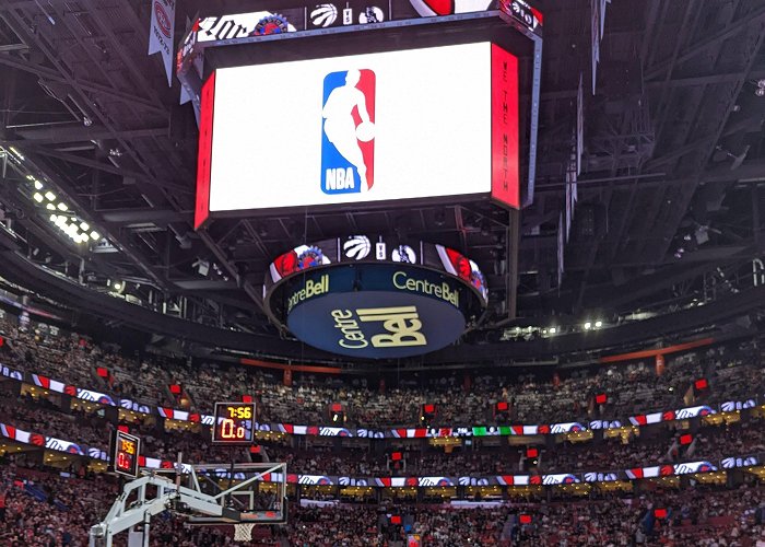 Bell Center Montreal Welcomes Raptors Preseason Game with Playoff Atmosphere ... photo