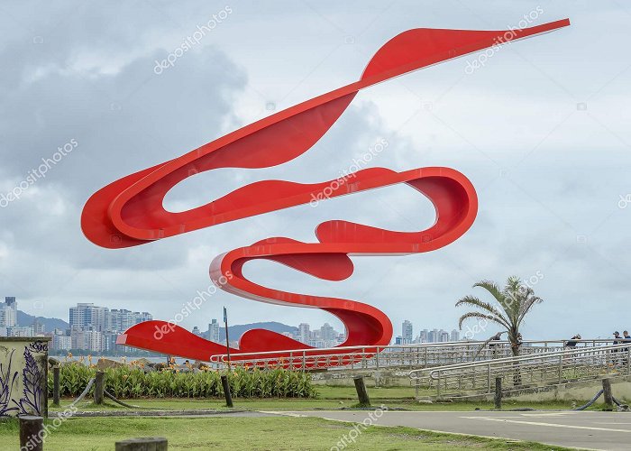 Roberto Mario Santini Municipal Park Monument in honor of 100 years of Japanese immigration to Brazil ... photo