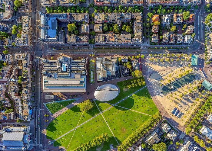 Amstelchurch Museum Square - Amsterdam Aerials - Gallerease photo