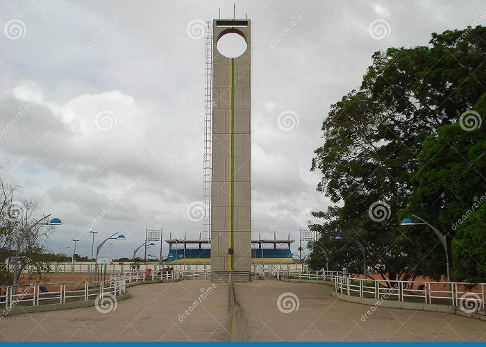 Mark Zero Monumento Marco Zero Do Equador Stock Image - Image of located ... photo