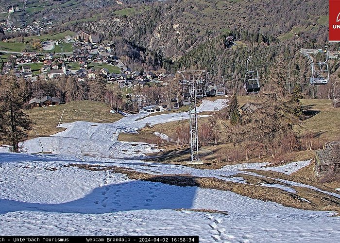 Sesselbahn Unterbäch - Brandalp iSKI - Ski Resort Unterbäch - Brandalp - ski area closed photo