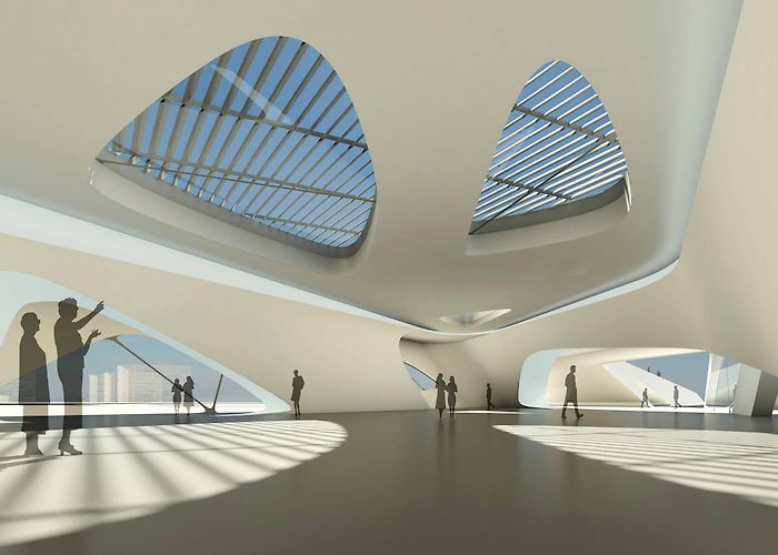 Cagliari Courthouse Nuragic and Contemporary Art Museum in Cagliari, Italy by Zaha photo