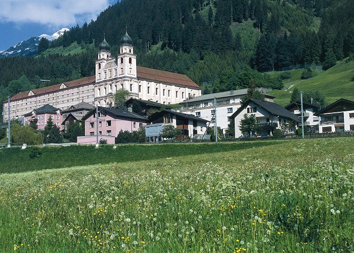 Monastery Disentis Religious houses open doors to the working world - SWI swissinfo.ch photo