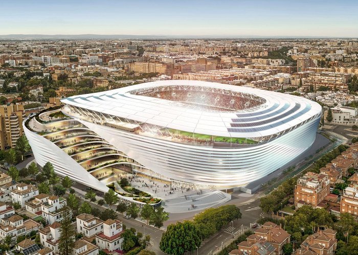 Estadio Benito Villamarín Real Betis awards the design of the new Benito Villamarín Stadium ... photo