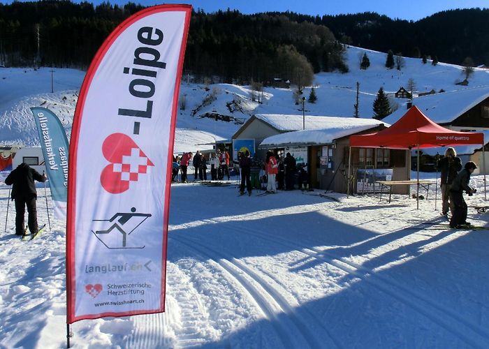 Alt St. Johann-Sellamatt BERGFEX: Cross-country skiing Alt St Johann-Wildhaus/Toggenburg ... photo