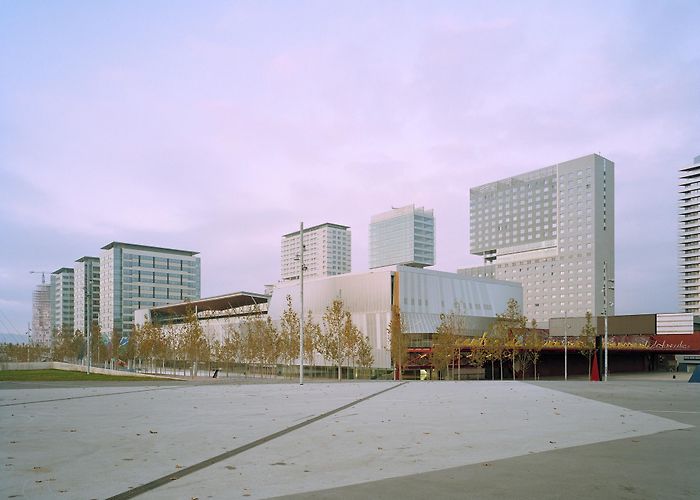 Barcelona International Convention Center International Convention Center in the area of Forum 2004 ... photo