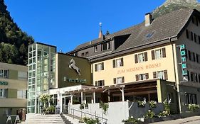 Weisses Roessli Only Bed & Breakfast Self Check-In Hotel Goschenen Exterior photo