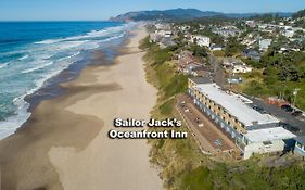 Sailor Jack Oceanfront Motel Lincoln City Exterior photo