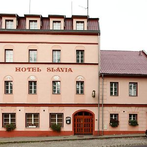 Hotel Slavie Klasterec nad Ohri Exterior photo