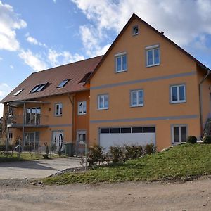 Pferdefreunde Loberhof Apartment Weihenzell Exterior photo