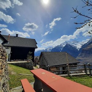 Santorini By Quokka 360 - Blue Curtains In The Alps Apartment Anzonico Exterior photo