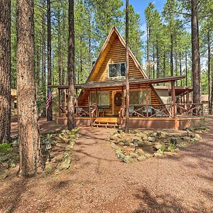 A-Frame Pinetop Lakeside Cabin Under The Pines! Villa Exterior photo