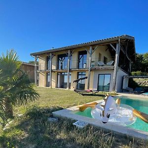 Maison Passive - Vue Panoramique, Terrasses, Cheminee, Piscine Privee Villa Blaziert Exterior photo