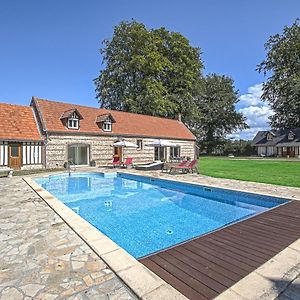 Clos Celeste - Campagne D Etretat Avec Piscine Et Spa Hotel Ecrainville Exterior photo