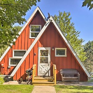 A-Frame Cabin With Private Boat Dock! Villa Park Falls Exterior photo