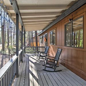 Pet-Friendly Pinetop Cabin Rental With Deck And Bikes! Exterior photo