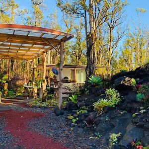 Exotic Garden Cottage At Amazing Volcano Fissure Mountain View Exterior photo