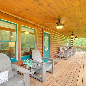 Moonshine Manor Cabin With Hot Tub, Near Lake Lure Villa Exterior photo