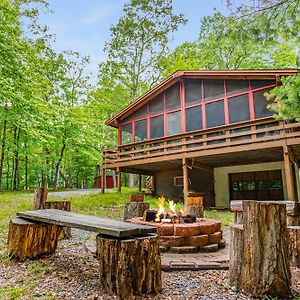 Cabin W New Hot Tub, River, Kayak, Wifi, & Fire Pit Villa Morton Grove Exterior photo