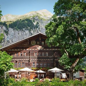 Landgasthof Ruedihus Hotel Kandersteg Exterior photo