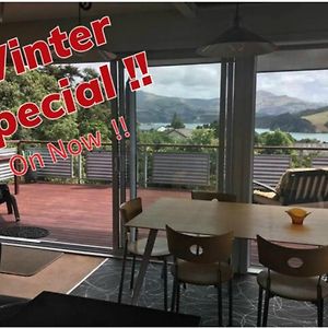 Akaroa Sunshine Views And Spa Pool !!! Villa Exterior photo