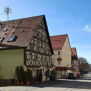 Metzgerei Und Pension Wolz Langenburg Exterior photo