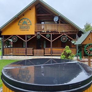 Ranczo Bieszczady Duzy Domek Z Jacuzzi I Sauna Villa Mrzyglod Exterior photo