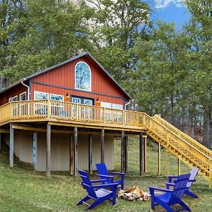 Loft Cabin W, Fire Pit, Huge Deck & Wifi! Villa Hedgesville Exterior photo