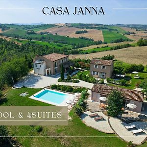 Villa Casa Janna - Piscina, Vista & 4Suites San Ginesio Exterior photo