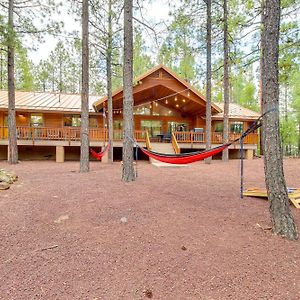 Pinetop-Lakeside Cabin With Fireplace And Grill! Villa Exterior photo