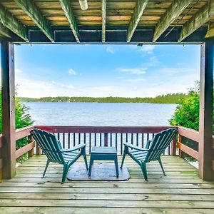 Waterfront Harrisville Home With Outdoor Fireplace! Exterior photo