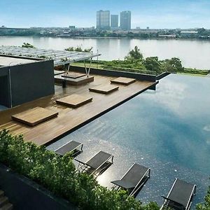 Sky & River Front View Bts Condo Nonthaburi Exterior photo