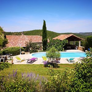 Gite Piscine Cahors Villa Aujols Exterior photo