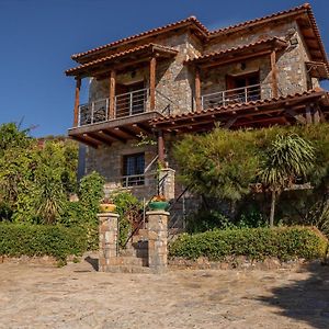 Iris Stone Built Villa Milatos Exterior photo