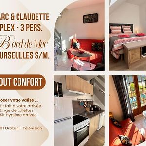 Appt 4P - Manoirs 1 A La Mer Chez Claudette & Marc Apartment Courseulles-sur-Mer Exterior photo