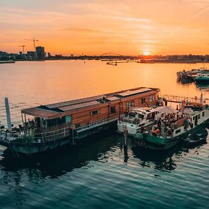 Casey'S Lake View House Boat Amsterdam Exterior photo