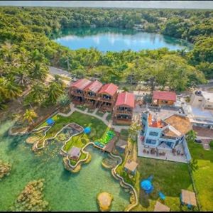 Blue Caribe Bacalar Front Lagoon Hotel Exterior photo