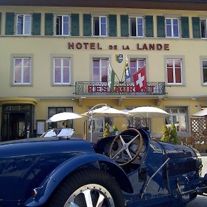 Hotel De La Lande Le Brassus Restaurant photo