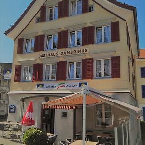 Pizzeria-Pension Gambrinus Hotel Walzenhausen Exterior photo