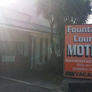 Fountain Court Motel Tauranga Exterior photo