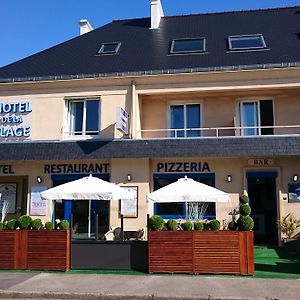 Hotel De La Plage Quineville Exterior photo