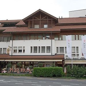 Hotel Loetschberg Spiez Exterior photo