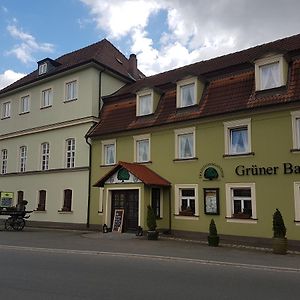 Traditionsgasthof Gruener Baum Hotel Bad Staffelstein Exterior photo