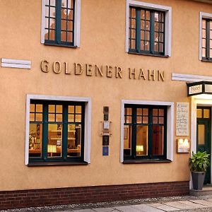 Gasthof Goldener Hahn Hotel Finsterwalde Exterior photo