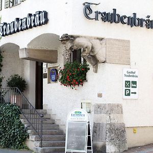 Hotel Gasthof Traubenbraeu Krumbach Exterior photo