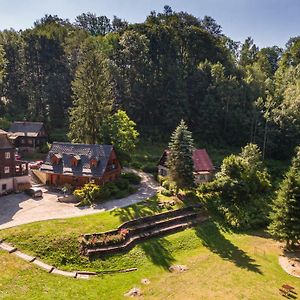 Penzion Na Belidle Hotel Krasna Lipa Exterior photo