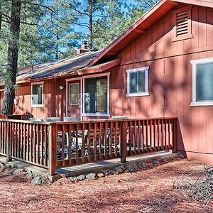 Pinetop Lakes Country Club Cabin With Deck And Grill! Villa Indian Pine Exterior photo